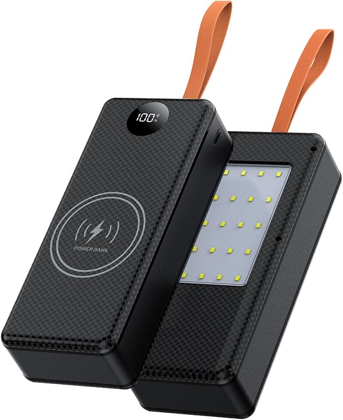 ordinarYone Removable 16 Slot 21700 Battery Case for Power Charging Features LED Camping Light Multi Mode and Protections