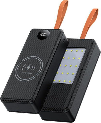 ordinarYone Removable 16 Slot 21700 Battery Case for Power Charging Features LED Camping Light Multi Mode and Protections