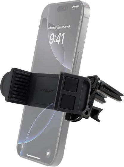Scosche HVM2 Vent Phone Mount for Car, 360° Adjustable Cellphone Stand, Hands-Free Cell Phone Holder for Car Air Vent Compatible with iPhone 16/15/14/13/12 Series & Mobile Phones up to 3.5 inches