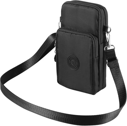 Cell Phone Armband Bag Purse with Crossover Body Shoulder Strap for Samsung Galaxy S22 Ultra Plus S21 FE A03S A12 A32 5G A42 5G A5