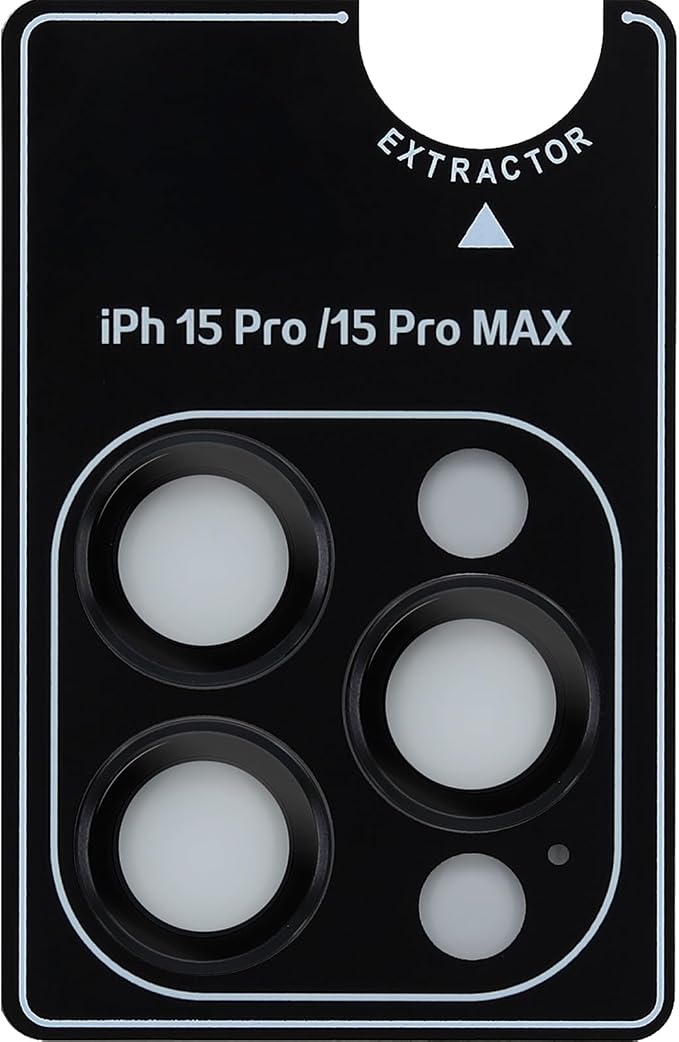 OtterBox Glass Camera Lens Protector for iPhone 15 Pro and iPhone 15 Pro Max