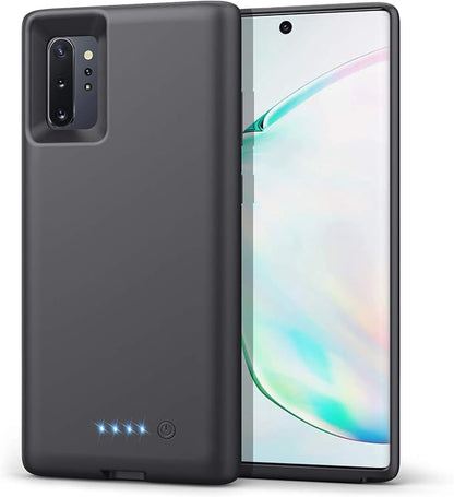 Battery Case for Galaxy Note10+ 5G [6.8 inch], 8500mAh Portable Charging Case Extended Battery Pack for Samsung Galaxy Note 10+/ Note 10 Plus -[Black]