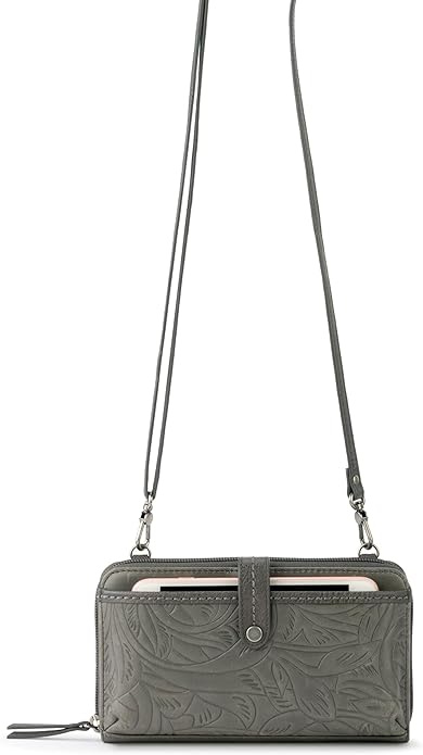 The Sak Iris Smartphone Crossbody Purse - Small Women's Cellphone Bag & Wallet For Everyday- Convertible Wristlet With Zipper