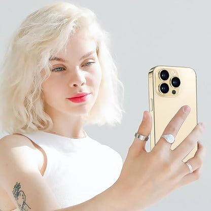 for iPhone 13 Pro and iPhone 13 Pro Max Camera Lens Protector, Anti-Scratch Tempered Glass Camera Screen Protector Shockproof Full Protective Camera Cover Case Friendly Lens Cover-Gold