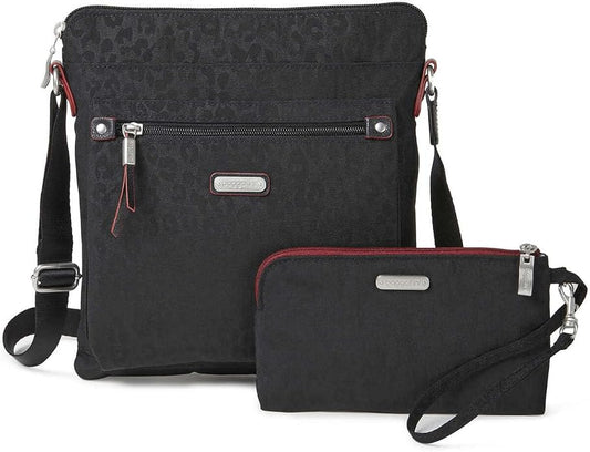 Baggallini womens Go Bagg With Rfid Phone Wristlet