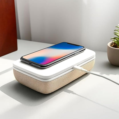 UV Phone Sanitizer Box – Modern UV Sanitizer for Smartphones and More | Large Capacity | Fast Disinfection