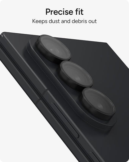 ZAGG Glass Elite Samsung Galaxy Z Fold8 Ultra Camera Lens Protector | Anti-Reflective, 5X Stronger Impact & Scratch Resistant Aluminosilicate Glass - Easy Installation, Smudge-Free Surface