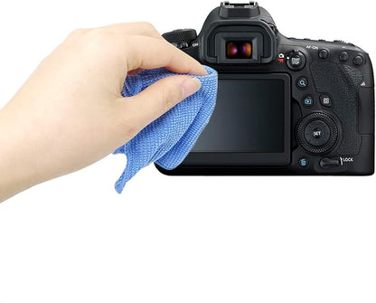 Honbay 3-in-1 Camera Cleaning Kit: Air Blower, Cloth, Pen - Black Silicone for Optics