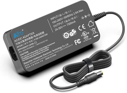 KFD 180W AC Adapter Charger for Jackery Portable Power Station Explorer 1000 880 Solar Generator Power Supply Cord US Plug Cable P/N KA18024075-6C 24V 7.5A