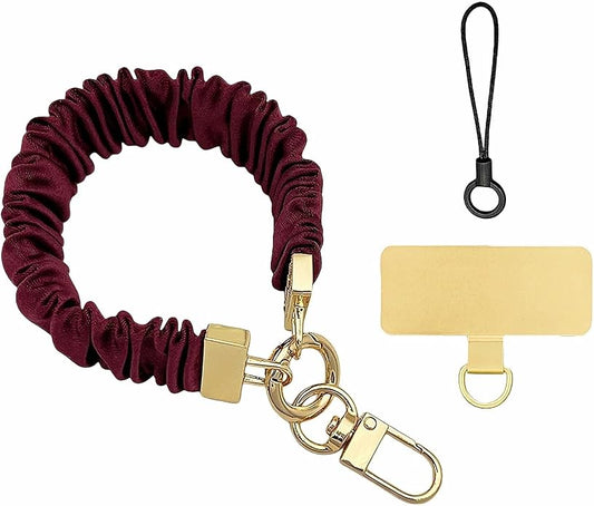 Long Pond Secure Adjustable Cell Phone Wrist Strap, Elastic Band for iPhone 16 Pro Max&Most Cellphones | Workout & Travel