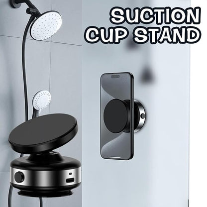 2024 New Electric Vacuum Magnetic Suction Car Phone Mount 360 Degree Rotating Rotatable Car Phone Holder,Compatible with 4.7-inch Above Smartphones