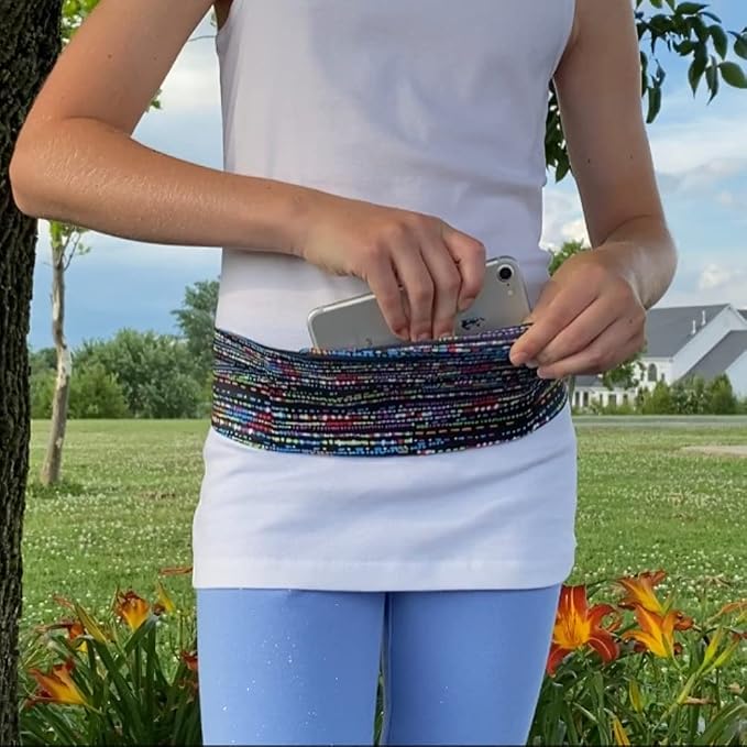 BANDI KIDS Pocket belt for Medical, Sports, Play Comfortable fit Adjustable waist pack, Made In USA