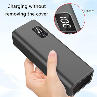 QMQJIA Silicone Case for 15 20000mAh PB200P 150W Portable Fast Charging Storage Power Banks Protective Shock Absorption Covers