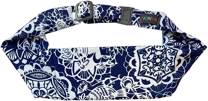 BANDI Running Belt for Women & Men – USA Made No-Bounce Adjustable Waist Pack & Secure Fanny Pack – Fits All Phones, Gels & Essentials – Zipper-Free, Medical Device Friendly
