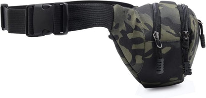 DAITET Crossbody Fanny Pack for Men&Women,Large Waist Bag & Hip Bum Bag with Adjustable Strap for Outdoors Workout Traveling Casual Running Hiking Cycling