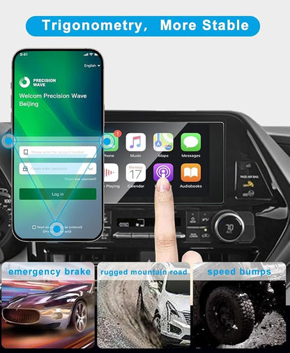 Car Phone Holder for Toyota Highlander Accessories 2020 2021 2022 2023 2024 2025 Mount Cell Phone Holder Fit for Most Smartphones(2020-2025 8 inch Screen Only)