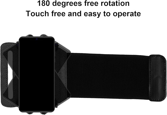 Wristband Phone Holder for Running, 360 Degree Rotation Sports Armband Phone Holder for Running Armband for 13 Pro, for for, for for, for Hiking