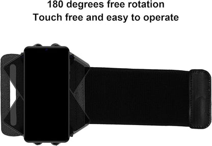 Wristband Phone Holder for Running, 360 Degree Rotation Sports Armband Phone Holder for Running Armband for 13 Pro, for for, for for, for Hiking