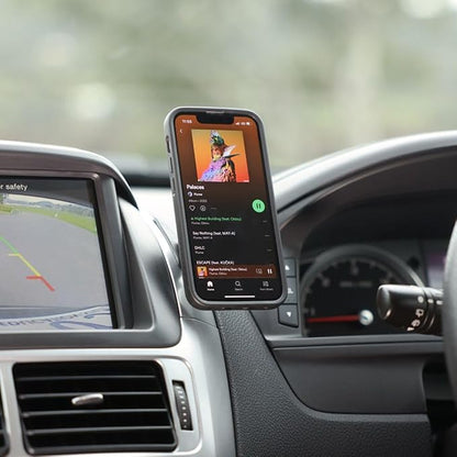 Quad Lock Adhesive Dash/Console Car Phone Holder for iPhone,Galaxy, Pixel and Universal Adaptor