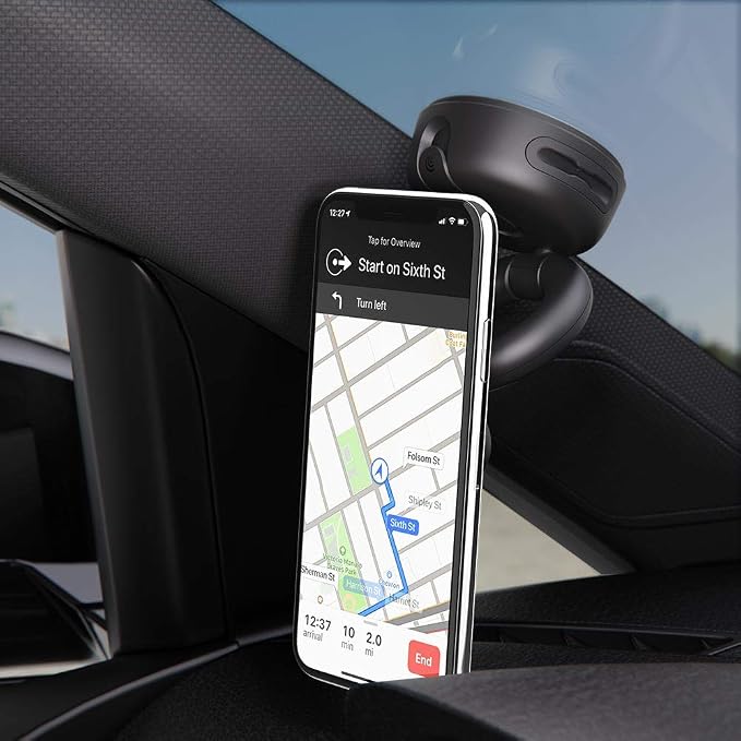 PopSockets Car Phone Mount, Vent Mount, White - White