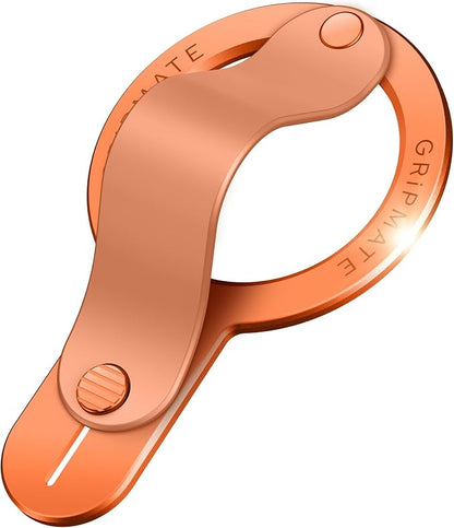 for MagSafe Phone Grip for iPhone - Magnetic Phone Ring Holder Detachable for iPhone 17 Pro Max - Comfortable Finger Phone Loop Grip for Apple 16/15/14/13/12,Cosmic Orange