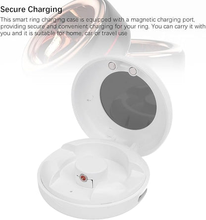 BAFOVY Compact Charging Case with Magnetic Port 200mAh Battery for R02 R06 R11M R8 Fitness