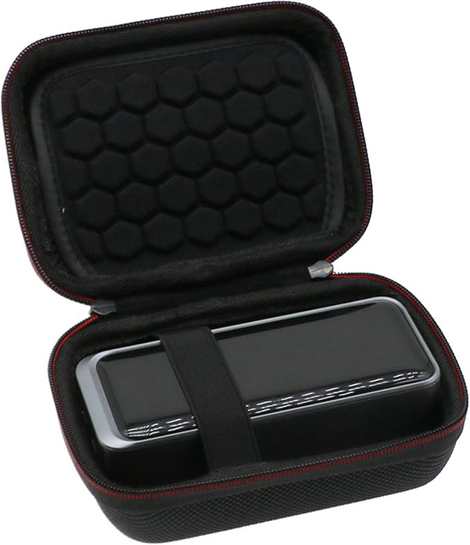 Hard Travel Case for 130W Power Banks - Shockproof Water-Resistant EVA Protective Box with Soft Lining & Zipper Closure - Portable Storage Organizer