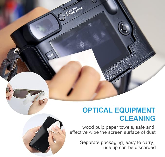 VSGO Professional Lens Cleaning Kit (DKL-15D) - Includes Lens Pen, Air Blower & Cleaning Fluid - Portable Dust Removal for Camera Lenses, Filters, Cell Phones and Electronics