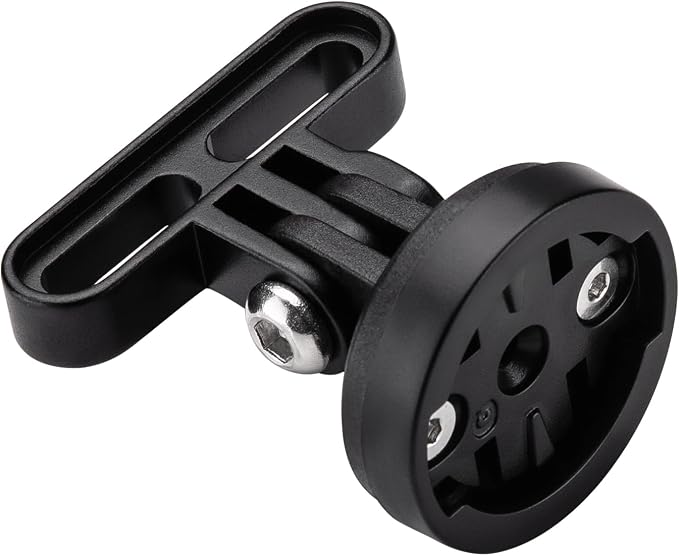 ROCKBROS Out-Front Bike Computer Mount - Aluminum Mini Mount Compatible with Garmin, Bryton, GoPro