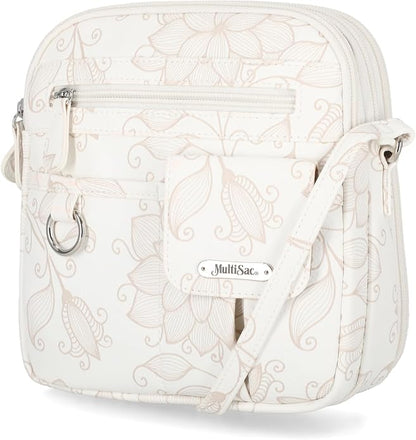 Multisac Women's MultiSac North South Mini Zip Around Crossbody