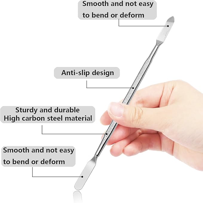 Repair Tool Kits, Spudger Pry Tool Kit, 6Pcs Double-Ended Stainless Steel Opening Tool, Ultra-Thin Prying & Open Tool for iPhone, Laptop, iPad, Cell Phone, MacBook, Tablet, Electronics Repair