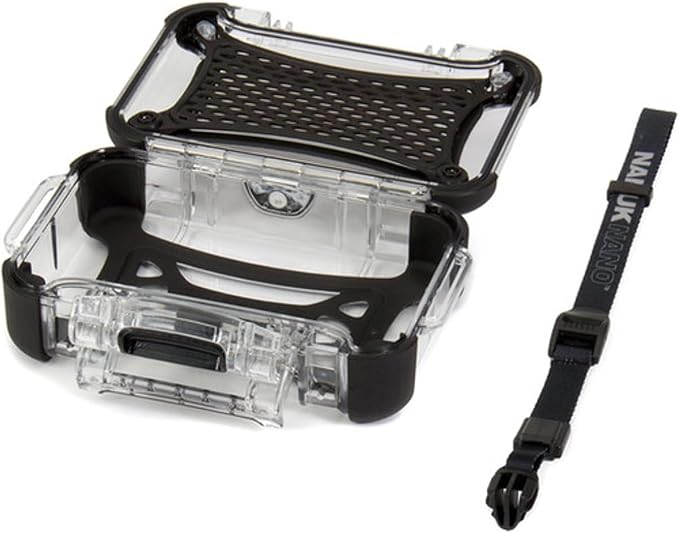 Nanuk 320-0011 Nano Series Waterproof Medium Hard Case for Phones, Cameras and Electronics (Clear)