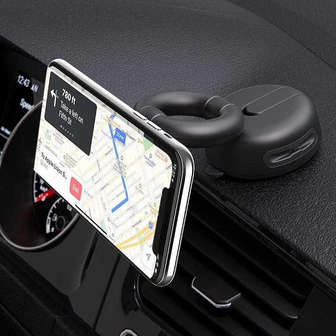 PopSockets Car Phone Mount, Vent Mount, White - White
