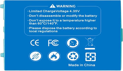 Gameboy Advance SP Battery, [Upgraded] 980mAh 3.7V Li-Polymer Replacement Rechargeable Lithium-ion Battery Compatible for Nintendo Gameboy Advance SP (GBA SP) with Repair Replacement Tool Kit