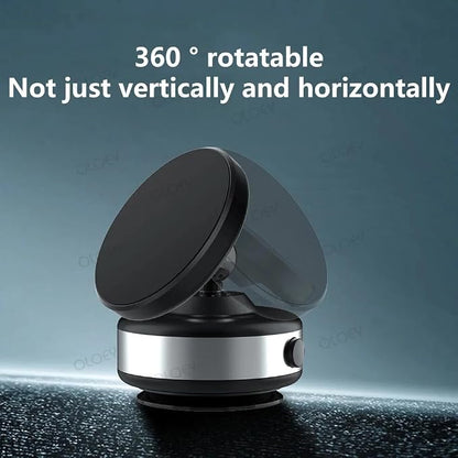 2024 New Electric Vacuum Magnetic Suction Car Phone Mount 360 Degree Rotating Rotatable Car Phone Holder,Compatible with 4.7-inch Above Smartphones