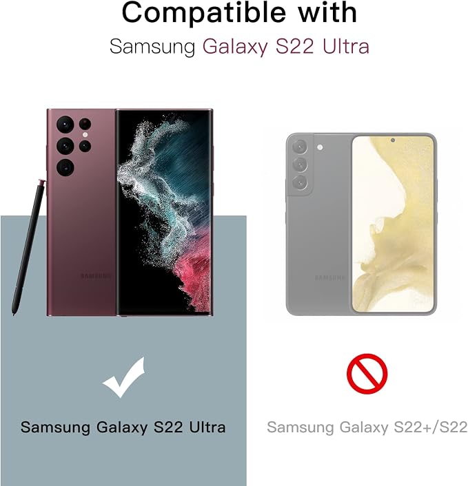 JETech Screen Protector for Samsung Galaxy S22 Ultra 5G 6.8-Inch with Camera Lens Protector, Flexible TPU Film, Fingerprint ID Compatible, HD Clear, Easy Installation, 2-Pack Each