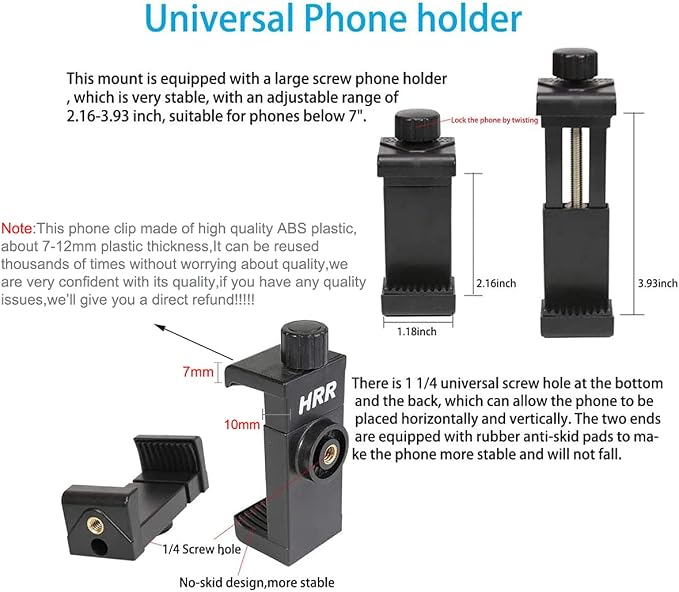 PellKing Mobile Phone Chest Strap Harness Mount Head Strap Holder Kit for POV/VLOG,Cell Phone Clip Compatible with iPhone,Samsung,GoPro Hero 9, 8,7, 6, 5, 4, 3,2, 1,AKASO,DJI Osmo,and Action Cameras…