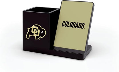 SOAR NCAA Unisex Wireless Charging Stand with Desktop Organizer