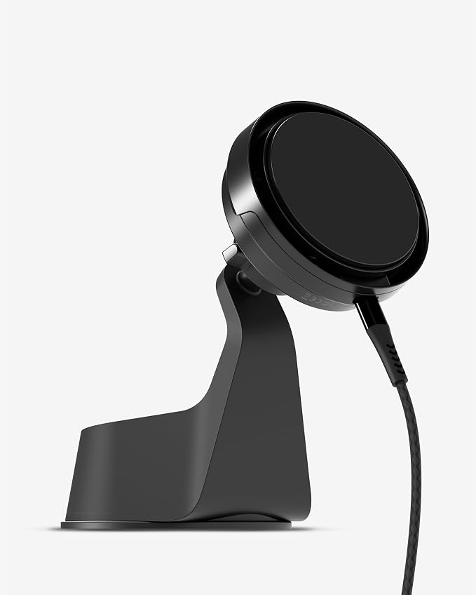 Mous 15W Wireless Charging Suction Mount, Designed for MagSafe Car Phone Holder- Fast Cooling Magnetic Car Mount Charger Compatible with iPhone 16/15/14/13, Pixel and S25 - Windshield/Dashboard
