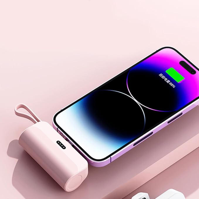 Portable Charging External Battery Mobile Batteries Case Removable Without Battery Black