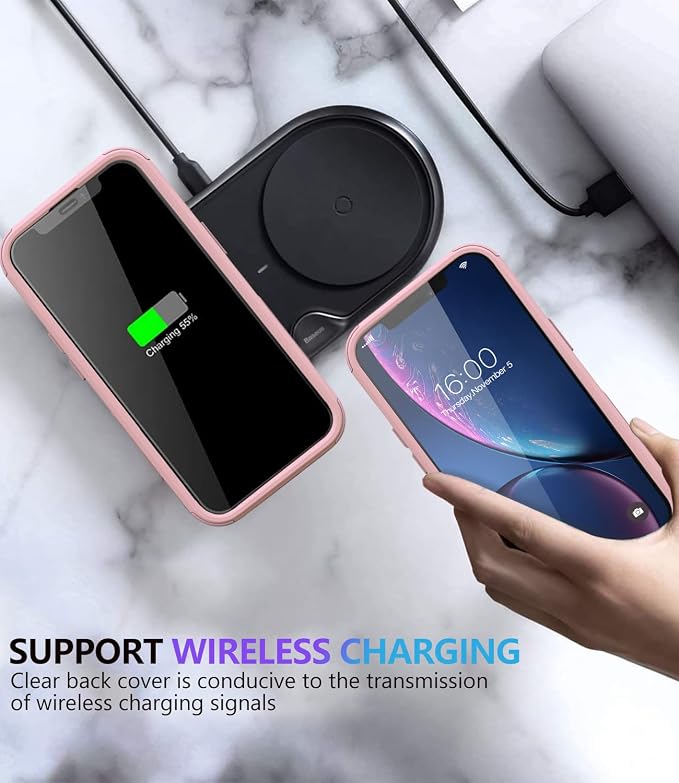 Diverbox for iPhone Xr Case [Shockproof] [Dropproof] [Dust-Proof],Heavy Duty Protection Phone Case Cover for Apple iPhone XR (Pink)