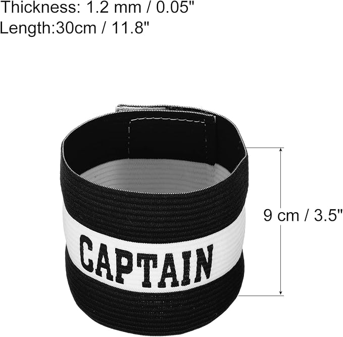 PATIKIL Captain's Armband, Elastic Arm Band for Soccer Training