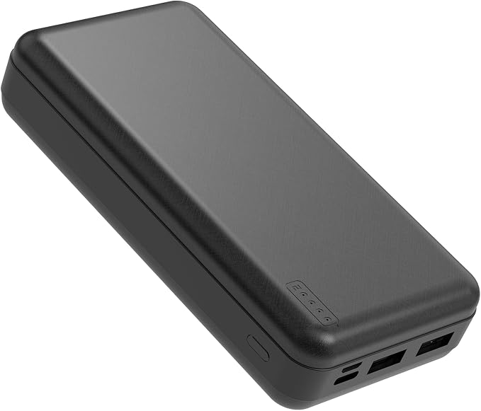 20000 mAh 5V2A Battery Pack for Electric Heated Camping Chair, Heated Blanket, Heated Hunting Seat Pad, Heated Sleeping Bag USB Power Bank for Camping Work Battery Pack(Only Battery Pack)