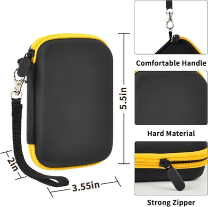 PAIYULE Case Compatible with DeWALT Powerbank 10000MAH/for Magnetic Power Bank 5,000mAh, Battery Charger Storage Holder Organizer, Power Bank Carrying Bag with Mesh Bag Fits for USB Cable (Box Only)