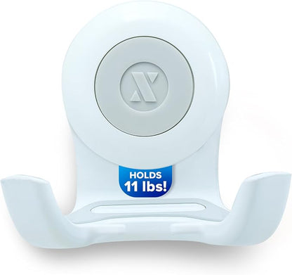 SlipX Solutions On The Dot Power Lock Suction Cup Hook, Razor Holder & Phone Cradle (Perfect for Shower & Mirror, Holds 11 lbs), No-Drilling, No Tools, Rust-Proof, Waterproof, Removeable