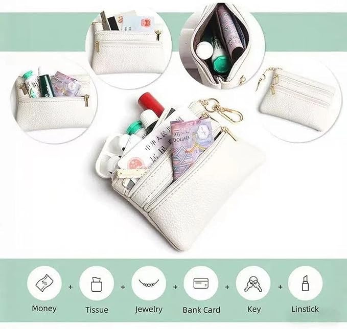 Crossbody Body Phone Holder for Women, New Phone Strap with Zippered Pouch, Adjustable Crossbody Strap