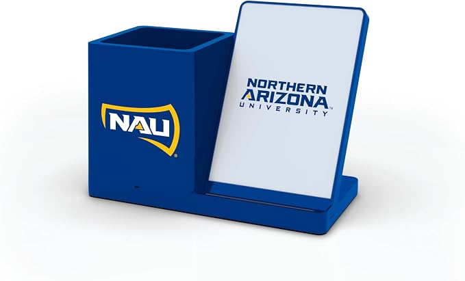 SOAR NCAA Unisex Wireless Charging Stand with Desktop Organizer