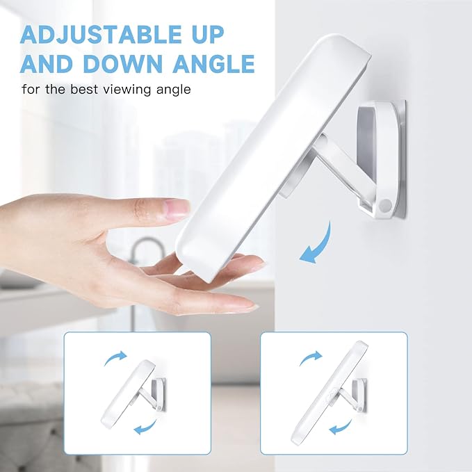 KUNSLUCK Shower Phone Holder Waterproof, 360° Rotation Shower Phone Case, Anti-Fog High Sensitivity Touch Screen Phone Holder for Bathroom Wall Mirror Bathtub, Compatible with 4.7"-6.8" Phones