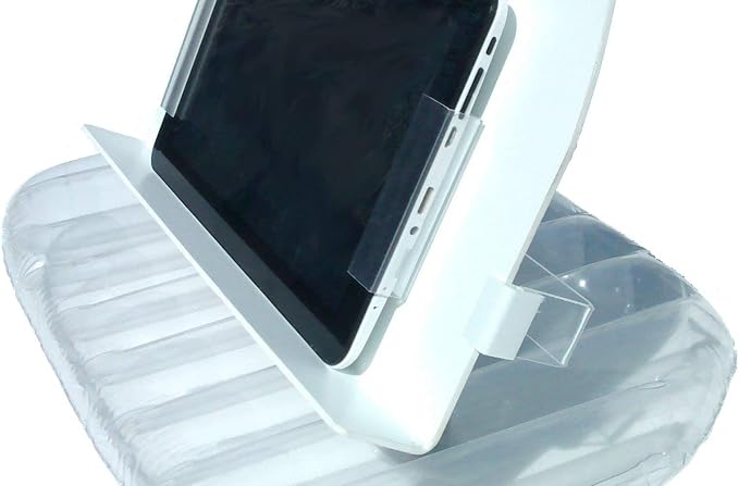 Floating Book/Tablet Caddy for Bath, Pool, and Hot Tub (Clear)