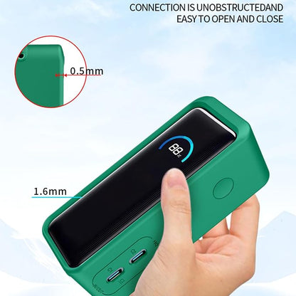 Power Banks Protector Case Sleeve for 65W 9600mAH Shockproof Covers Housing Silicone Shell Scratchproof Covers